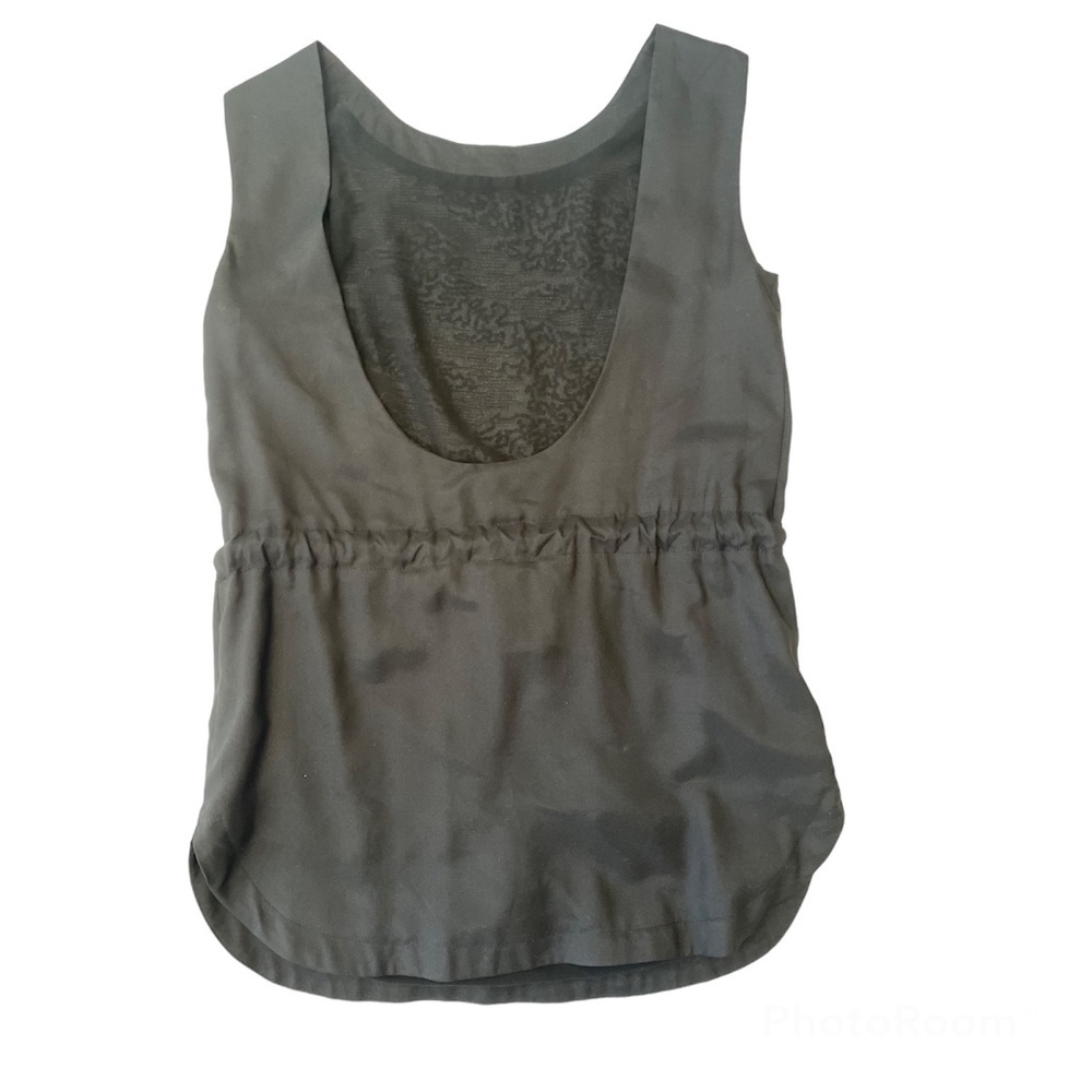 Hype Black Sequin Lined Open Back Top Size XS Woman's - Picture 2 of 11
